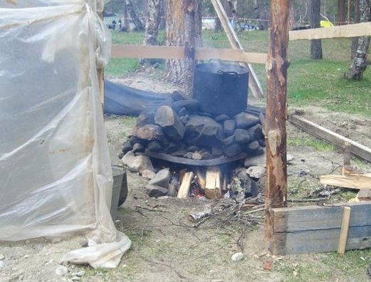 Баня в походных условиях Баня в походных условиях