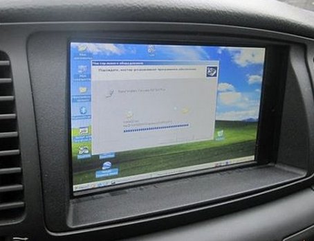 Замена стандартной магнитолы в автомобиле на встроенный компьютер