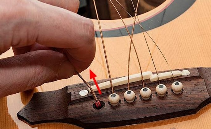 как настроить 7 струнную гитару