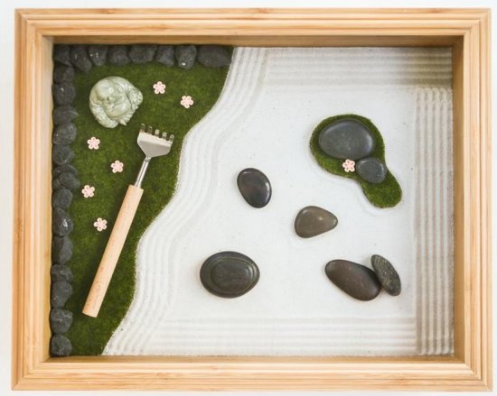 Миниатюрный сад камней в подарок
