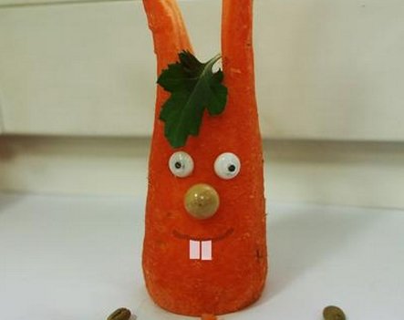 Что можно сделать из морковки? Оригинальные поделки!