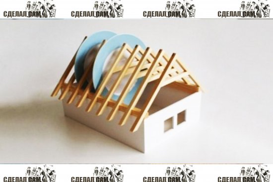 Оригинальная подставка для тарелок своими руками Оригинальная подставка для тарелок своими руками