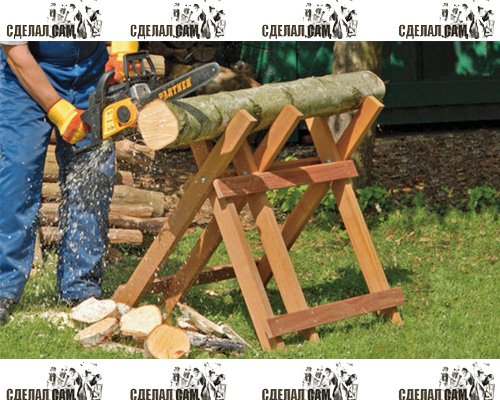 «Козел» для распилки дров своими руками 