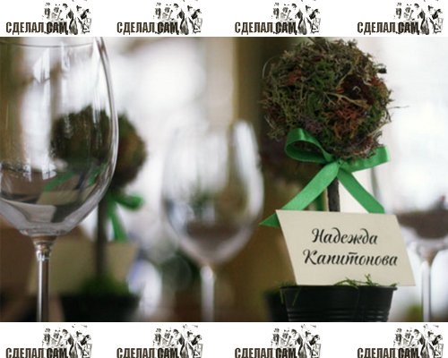 Именные карточки на свадьбе Именные карточки на свадьбе