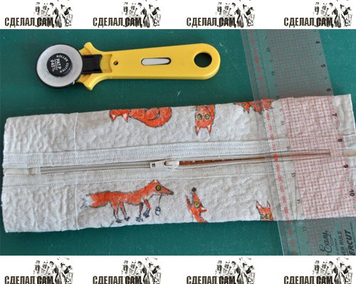 Оригинальный пенал с лисичками Оригинальный пенал с лисичками