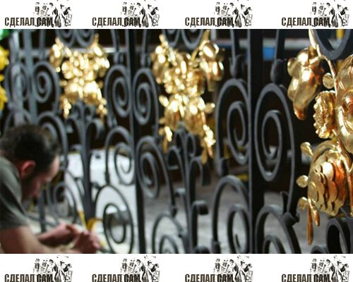 Чем красить кованые изделия? Чем красить кованые изделия?