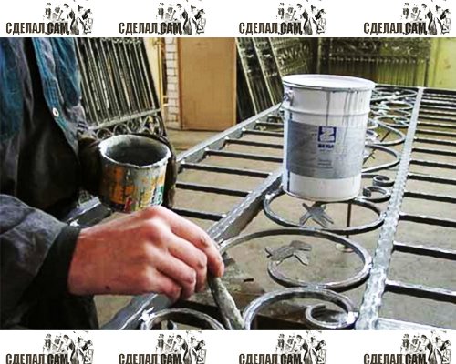 Чем красить кованые изделия? Чем красить кованые изделия?