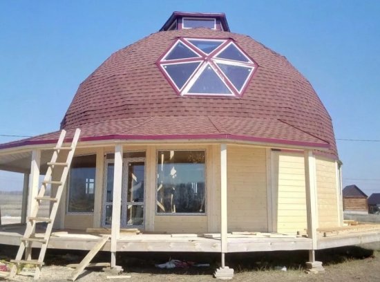 Крыша имеющая форму купола