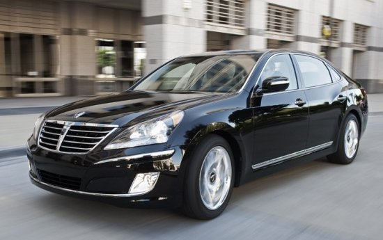 Hyundai Equus сочетание безопасности и роскоши