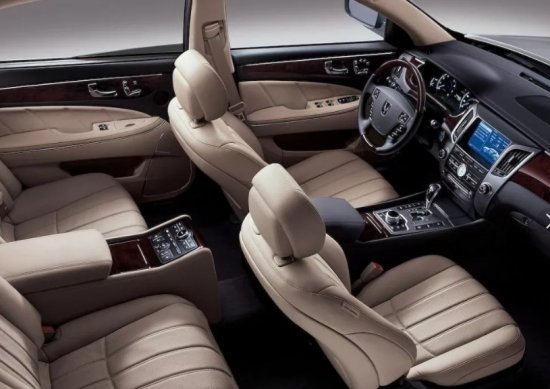 Hyundai Equus сочетание безопасности и роскоши
