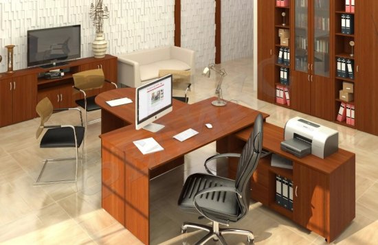 Коллекции недорогой офисной мебели для кабинета руководителя	