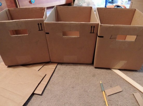 Что можно сделать из старых картонных коробок
